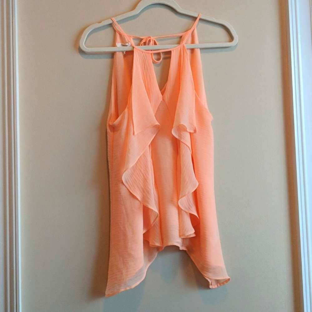 Maurices sleeveless top small coral
